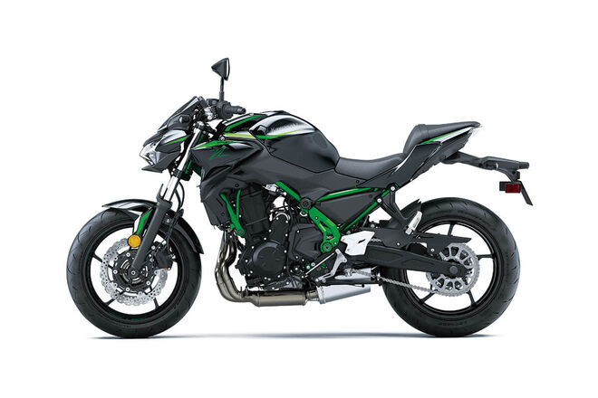 Motocykl Kawasaki Z650 zelená / 2025