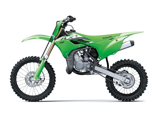 Motocykl Kawasaki KX112 zelená / 2025