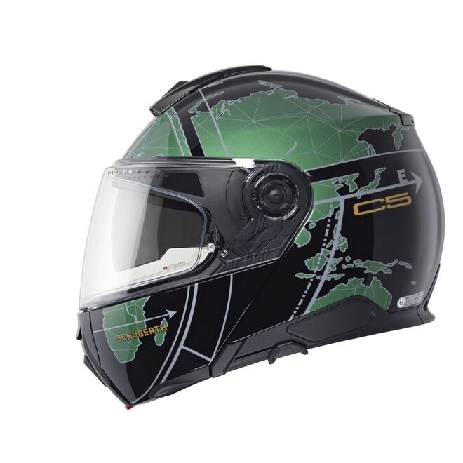 Helma Schuberth C5 Globe Green