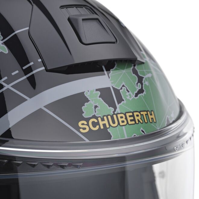 Helma Schuberth C5 Globe Green