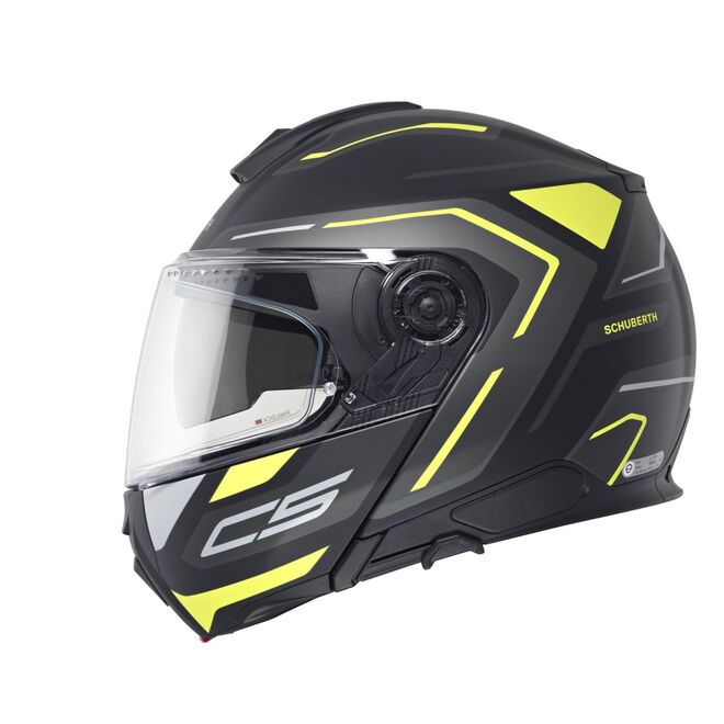 Helma Schuberth C5 Omega Yellow