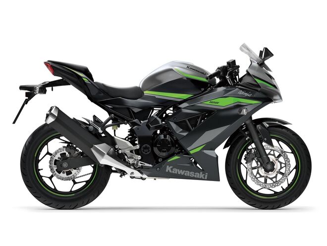 Motocykl Kawasaki Ninja 125 šedá / 2024