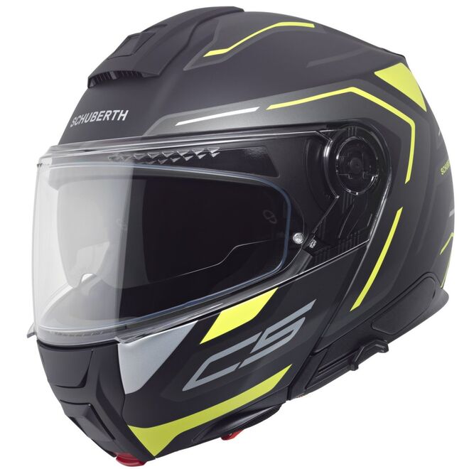 Helma Schuberth C5 Omega Yellow