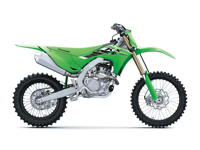 Motocykl Kawasaki KX250X zelená / 2025