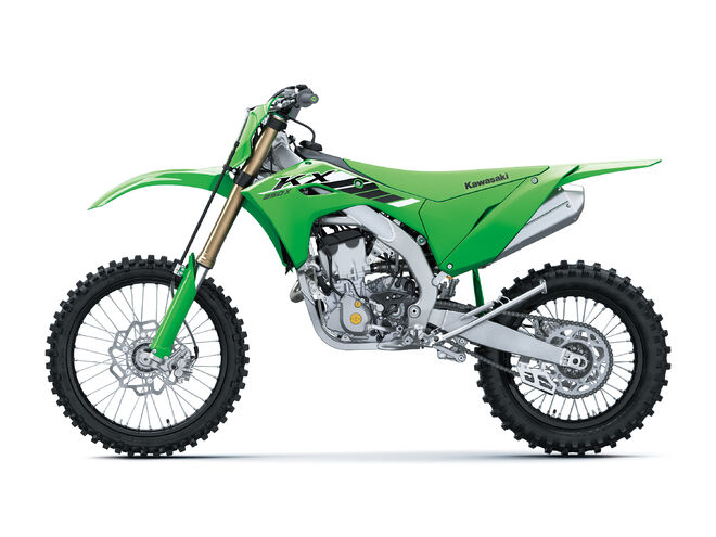 Motocykl Kawasaki KX250X zelená / 2025