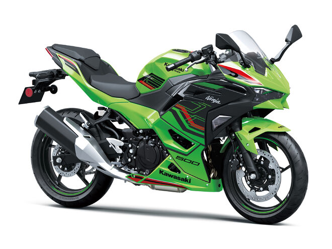 Motocykl Kawasaki Ninja 500 SE zelená / 2024 - TESTOVACÍ