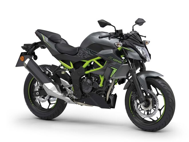 Motocykl Kawasaki Z125 šedá / 2024