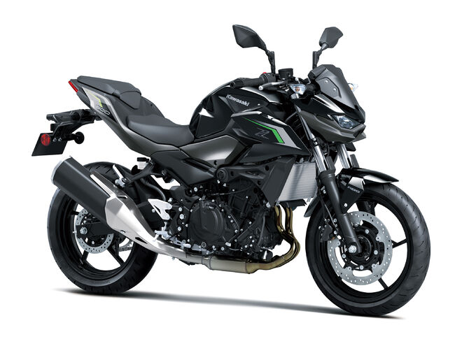 Motocykl Kawasaki Z500 černá / 2025