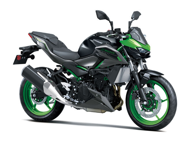 Motocykl Kawasaki Z500 SE zelená / 2024 - ORIGINÁLNÍ PLEXI ZDARMA