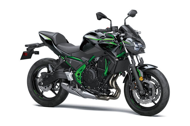 Motocykl Kawasaki Z650 zelená / 2025