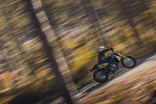 Motocykl Fantic Caballero 125 Scrambler - černá / 2023 Motocykl Fantic Caballero 125 Scrambler - černá / 2023