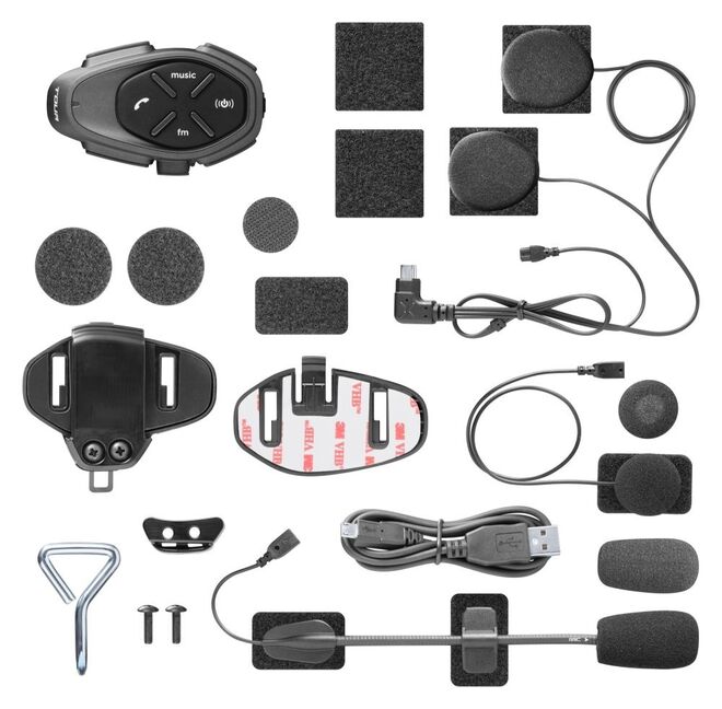 Bluetooth Handsfree CellularLine Interphone TOUR HD, Single Pack